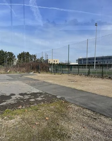 Avant la création de Parking au Centre Maurice Préault à Boissy Saint Léger (94)